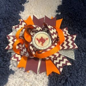 Girls VT hair bow